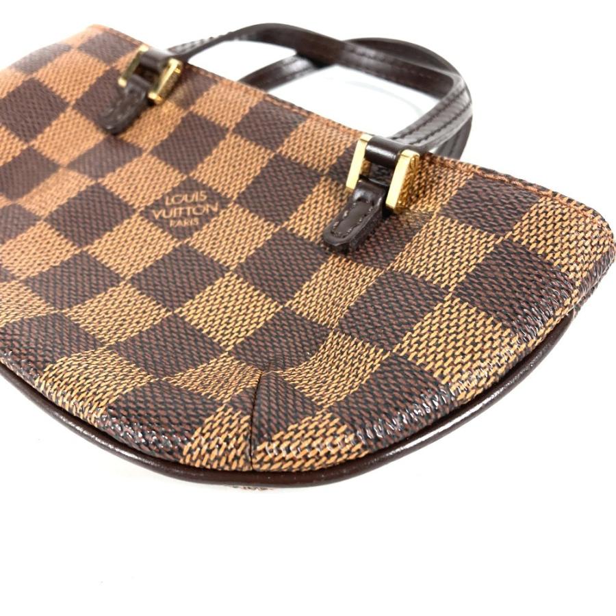 LOUIS VUITTON ルイヴィトン N51120 マノスクGM ポーチのみ カバン ハンドバッグ ダミエ ポーチ エベヌ ブラウン レディース【中古】 | LOUIS VUITTON | 03