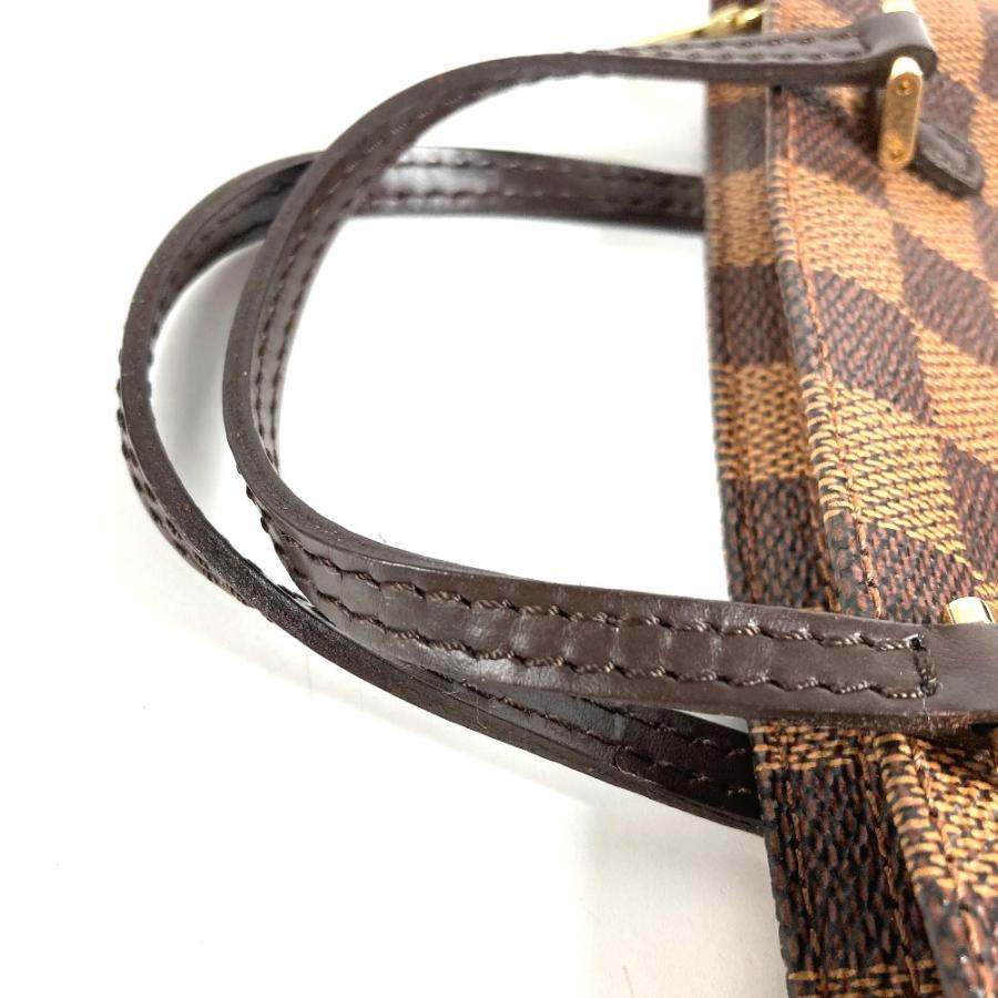 LOUIS VUITTON ルイヴィトン N51120 マノスクGM ポーチのみ カバン ハンドバッグ ダミエ ポーチ エベヌ ブラウン レディース【中古】 | LOUIS VUITTON | 05
