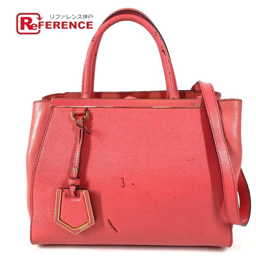 FENDI フェンディ 8BH253 プチ トゥージュール プチ ゥージュール 2WAYバッグ ショルダーバッグ 斜め掛け ハンドバッグ ピンク【中古】 | FENDI
