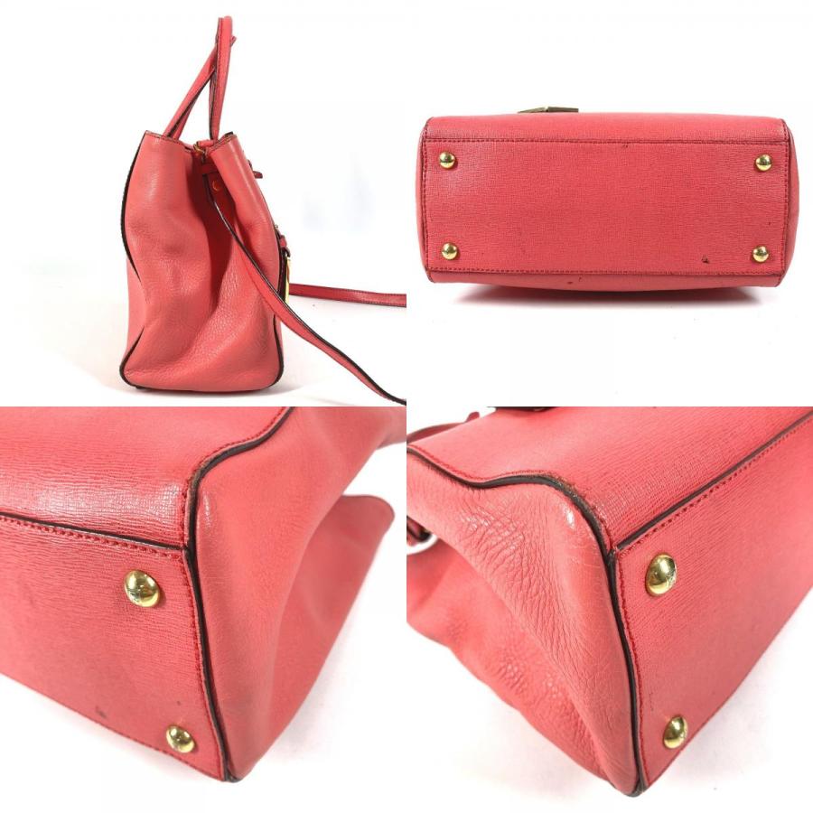 FENDI フェンディ 8BH253 プチ トゥージュール プチ ゥージュール 2WAYバッグ ショルダーバッグ 斜め掛け ハンドバッグ ピンク【中古】 | FENDI | 08