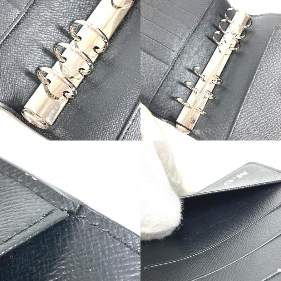 ルイヴィトン LOUIS VUITTON アジェンダMM アジェンダ MM  R20202 エピ システム手帳 ケース ステーショナリー 手帳カバー エピレザー ブラック LOUIS VUITTON（ルイ・ヴィトン） R20202 アジェンダMM アジェンダ MM