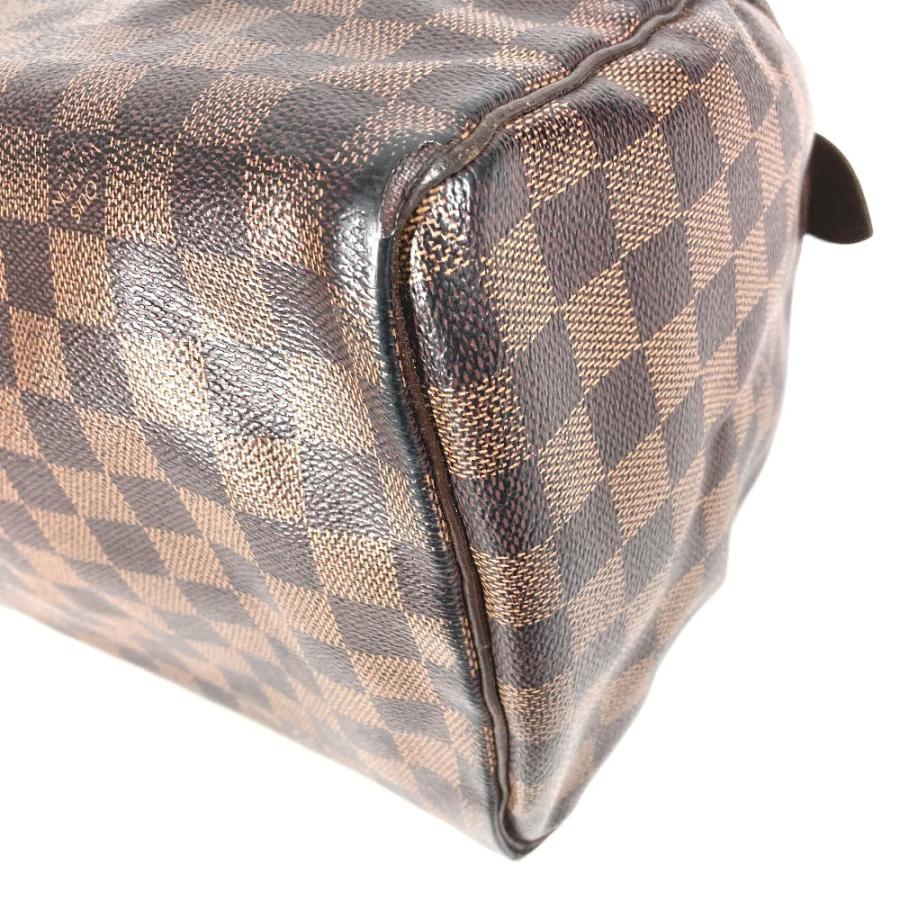 LOUIS VUITTON ルイヴィトン N41364 スピーディ30 ミニボストンバッグ カバン ダミエ ハンドバッグ エベヌ ブラウン ユニセックス【中古】