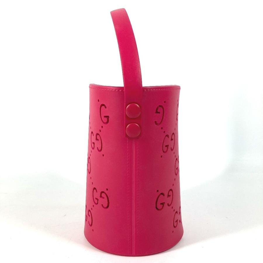 GUCCI グッチ 723051 GG ロゴ バケットバッグ ミニボストンバッグ カバン チルドレンズ ハンドバッグ ピンク ユニセックス【中古】 | GUCCI | 03