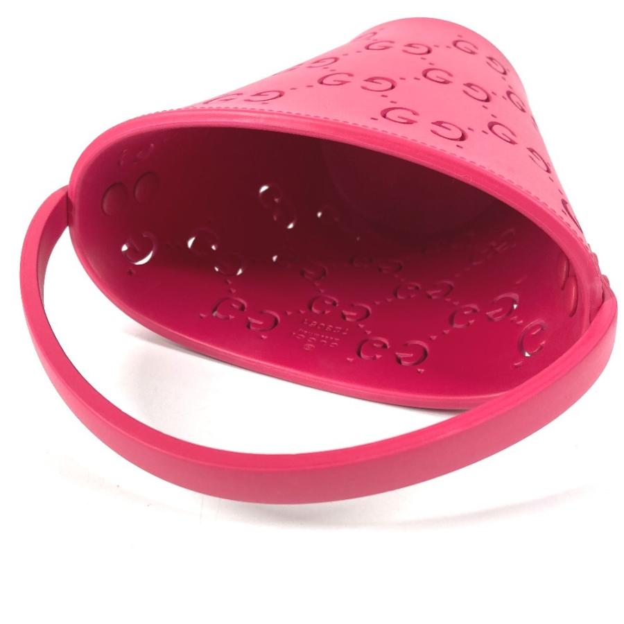 GUCCI グッチ 723051 GG ロゴ バケットバッグ ミニボストンバッグ カバン チルドレンズ ハンドバッグ ピンク ユニセックス【中古】 | GUCCI | 07