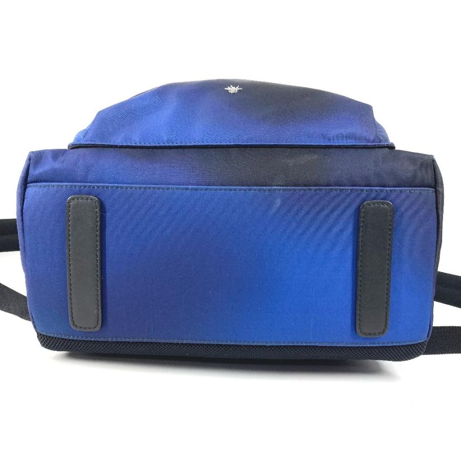 Dior ディオール ロゴ グラデーション カバン バックパック リュックサック ブルー ユニセックス【中古】 |  | 04