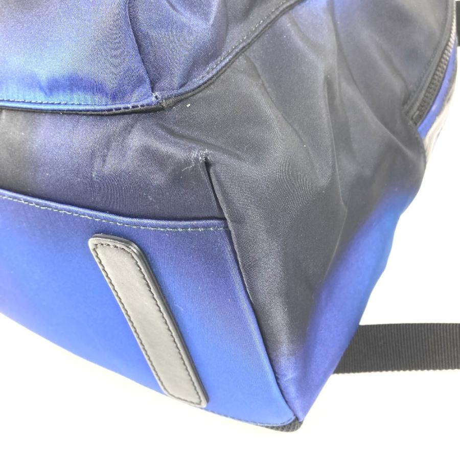 Dior ディオール ロゴ グラデーション カバン バックパック リュックサック ブルー ユニセックス【中古】 |  | 05