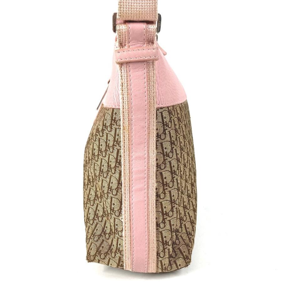 Dior ディオール トロッター ロゴ ディオリッシモ カバン 斜め掛け プレートロゴ ショルダーバッグ ベージュ ユニセックス【中古】 |  | 02