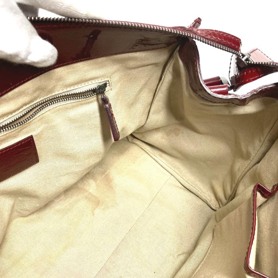 BURBERRY バーバリー チェック ハート ロゴ カバン 肩掛け トートバッグ ショルダーバッグ ベージュ ユニセックス【中古】 | BURBERRY | 05