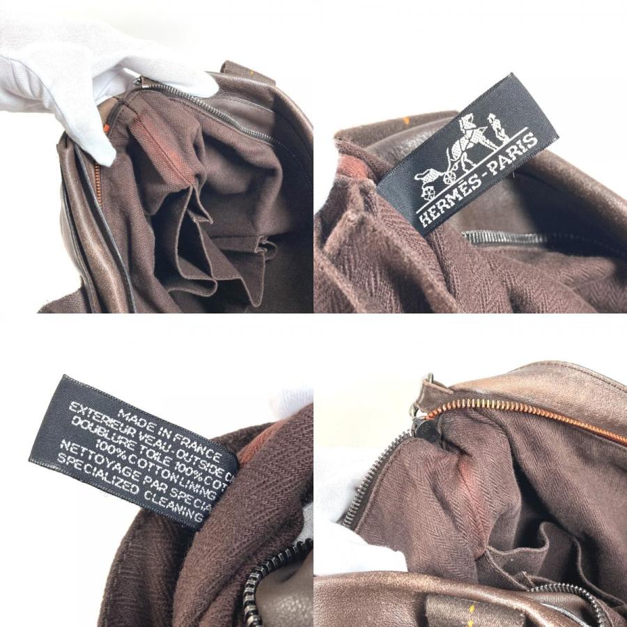 HERMES エルメス キャラバン ヴェルティカル MM 斜め掛け トートバッグ カバン 2WAYバッグ 縦型 ハンドバッグ ショルダーバッグ 【中古】 | HERMES | 08