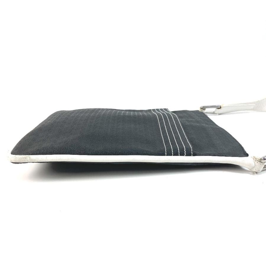 LOEWE ロエベ アナグラム ロゴ カバン 斜め掛け ポシェット バイカラー ショルダーバッグ ブラック ユニセックス【中古】 | LOEWE | 03