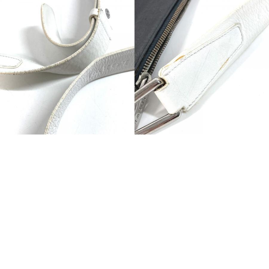 LOEWE ロエベ アナグラム ロゴ カバン 斜め掛け ポシェット バイカラー ショルダーバッグ ブラック ユニセックス【中古】 | LOEWE | 09
