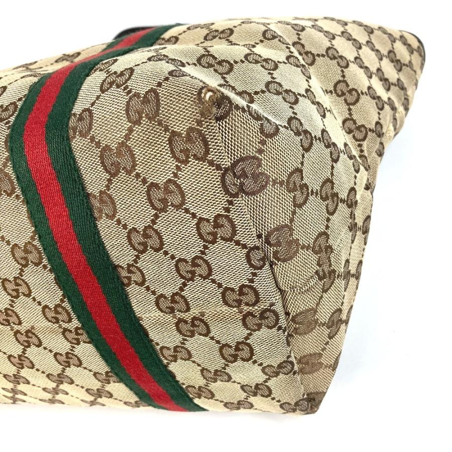 GUCCI（グッチ） 139260 GG ロゴ シェリーライン 肩掛け トートバッグ 