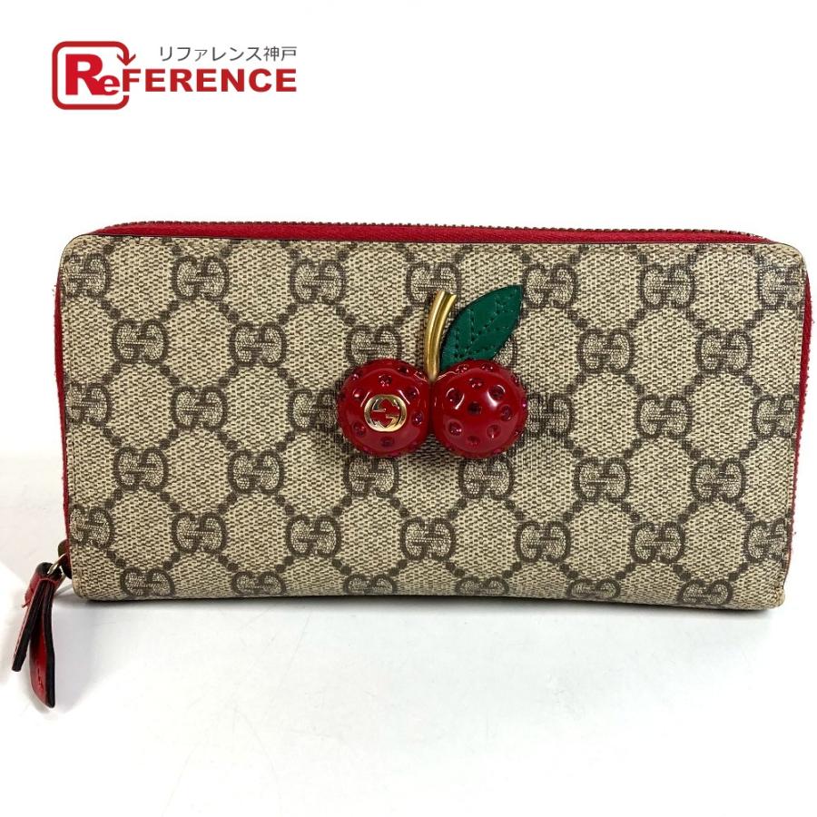 GUCCI（グッチ） 476049 GG ロゴ チェリー サクランボ ラインストーン 