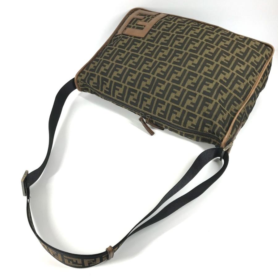 FENDI（フェンディ） ズッカ ロゴ カバン 斜め掛け メッセンジャー 