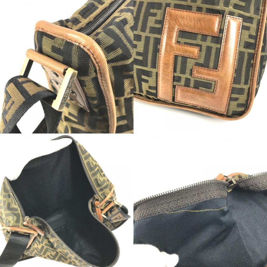 FENDI（フェンディ） ズッカ ロゴ カバン 斜め掛け メッセンジャー 