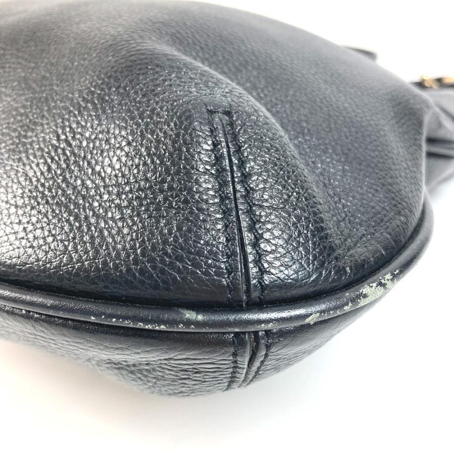CARTIER カルティエ マルチェロ ロゴ 斜め掛け カバン チャーム付き ショルダーバッグ ブラック ユニセックス【中古】 | Cartier | 05