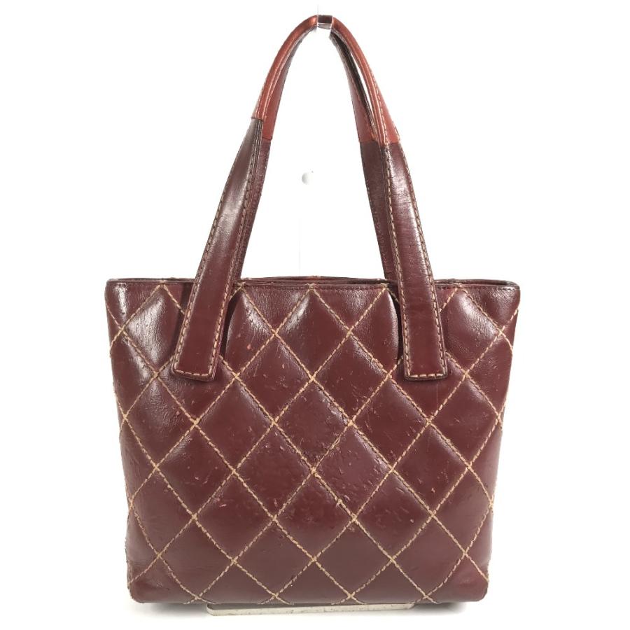CHANEL（シャネル） ワイルドステッチ CC ココマーク ハンドバッグ