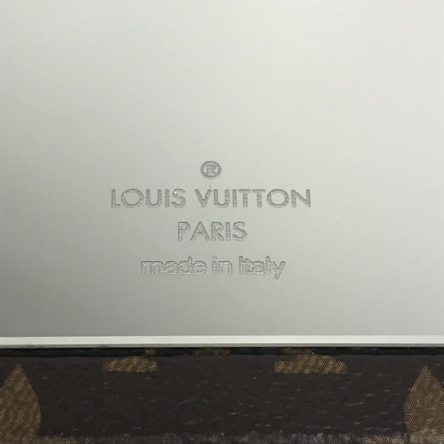 美品 LOUIS VUITTON ルイヴィトン GI0554  ホーム ミラー トランク インテリア 三面鏡 モノグラム 鏡 ブラウン ユニセックス【中古】 | LOUIS VUITTON | 01