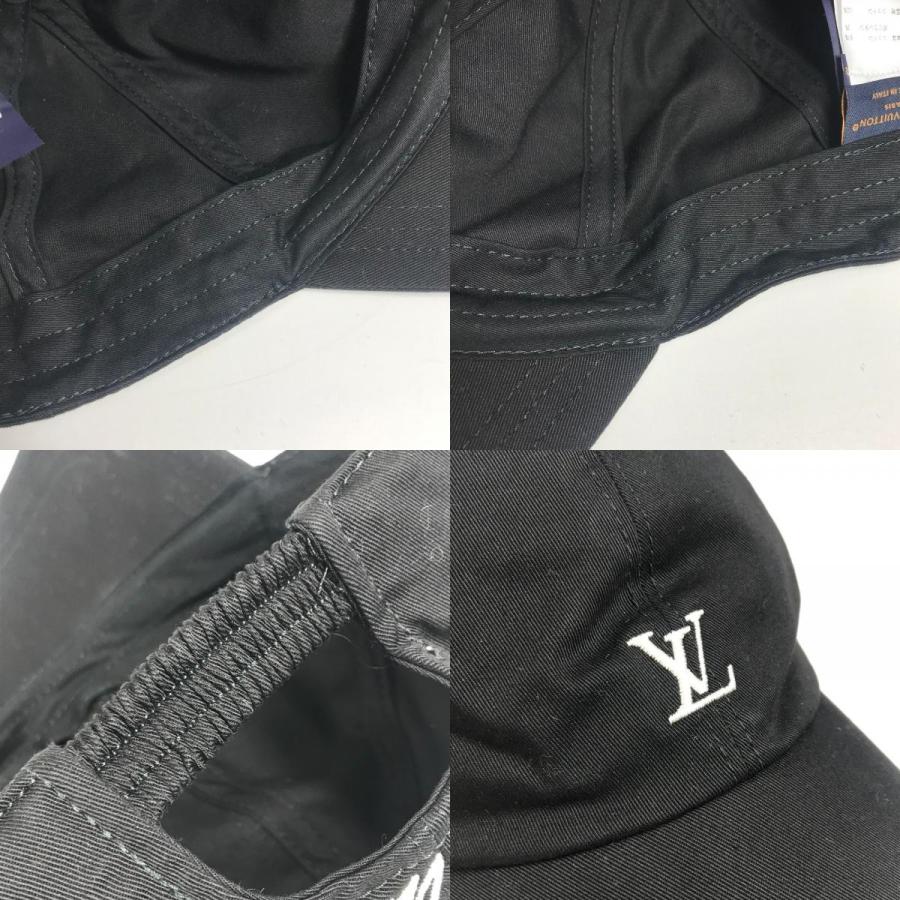 LOUIS VUITTON ルイヴィトン M5154M キャップ LV リーグ 帽子 キャップ帽 ベースボール LVロゴ キャップ ブラック ユニセックス【中古】 | LOUIS VUITTON | 09