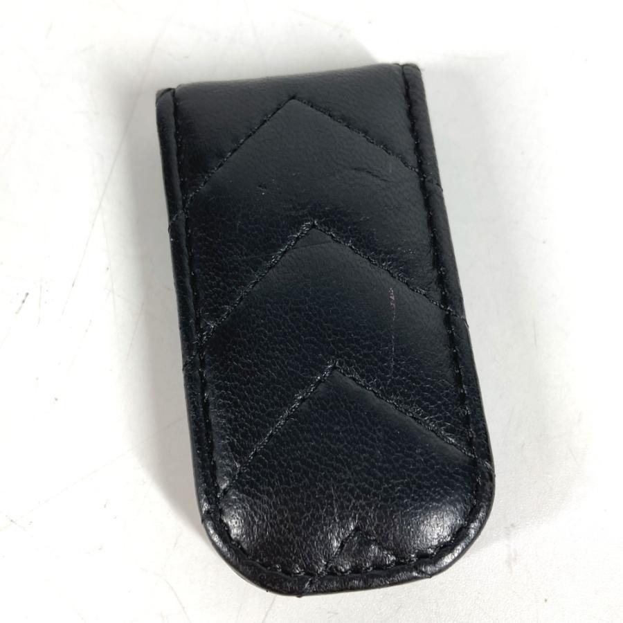 CHANEL シャネル CC ココマーク ロゴ マトラッセ キルティング 財布 札ばさみ マネークリップ ブラック ユニセックス【中古】 | CHANEL | 04