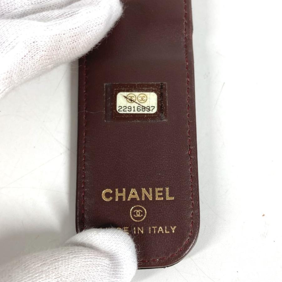 CHANEL シャネル CC ココマーク ロゴ マトラッセ キルティング 財布 札ばさみ マネークリップ ブラック ユニセックス【中古】 | CHANEL | 06