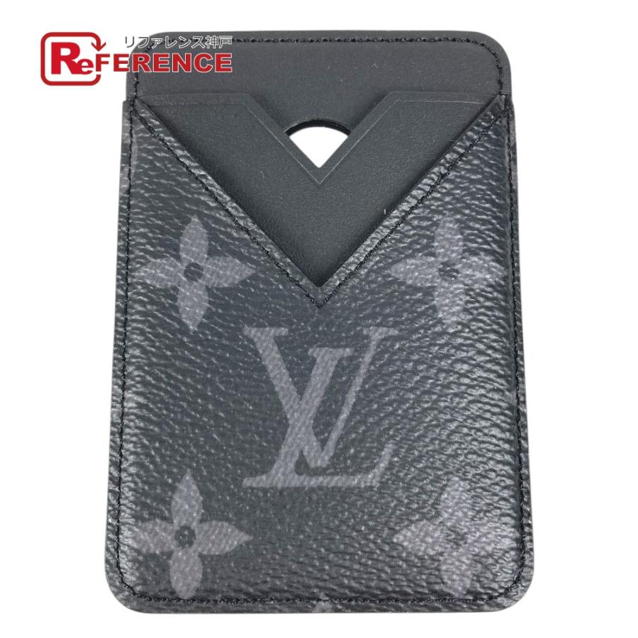 美品 LOUIS VUITTON ルイヴィトン M12602 ポルトカルトマグネット magsafe 名刺 パスケース モノグラムエクリプス カードケース【中古】 | LOUIS VUITTON