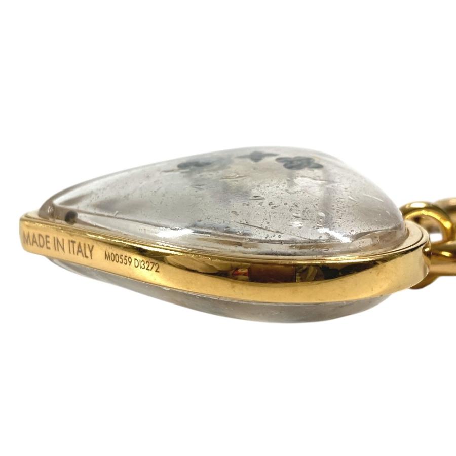 LOUIS VUITTON ルイヴィトン M00559 ポルトクレILVU ポルトクレ ILV U バッグチャーム ハート キーホルダー ゴールド レディース【中古】 | LOUIS VUITTON | 01