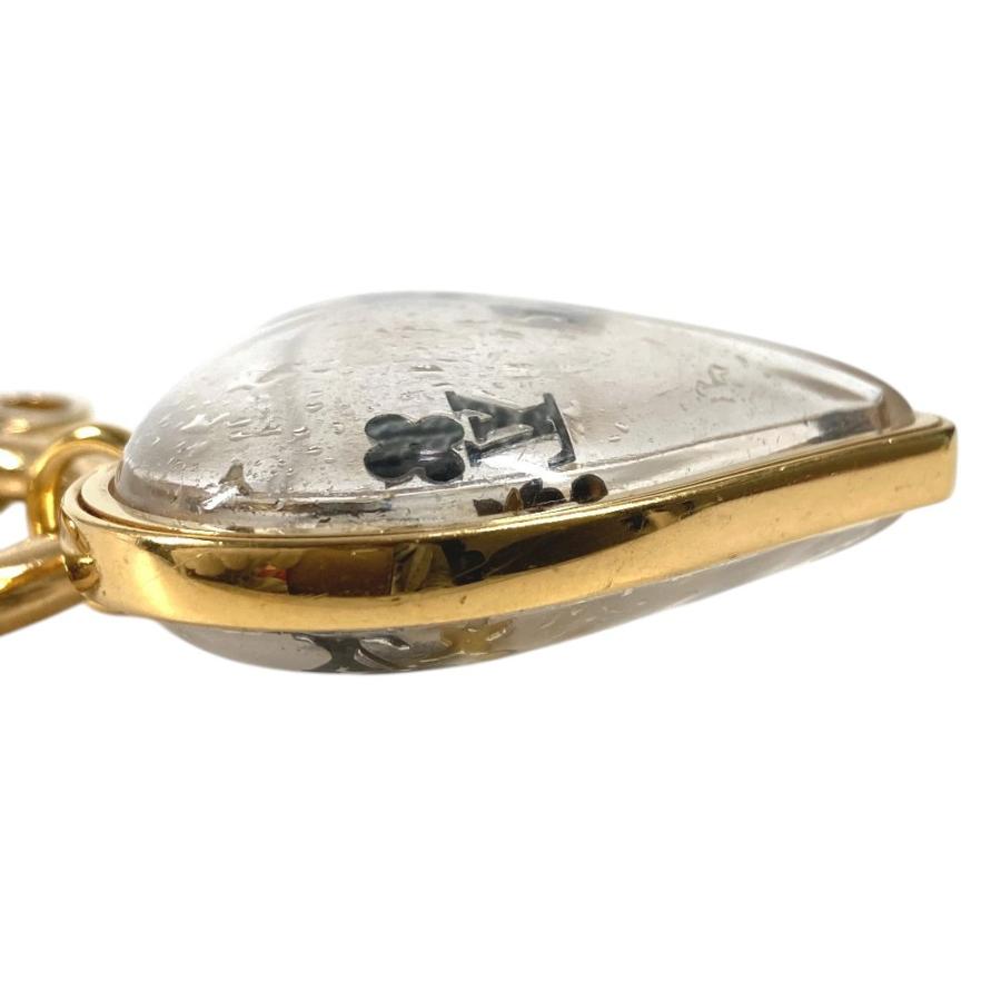 LOUIS VUITTON ルイヴィトン M00559 ポルトクレILVU ポルトクレ ILV U バッグチャーム ハート キーホルダー ゴールド レディース【中古】 | LOUIS VUITTON | 02