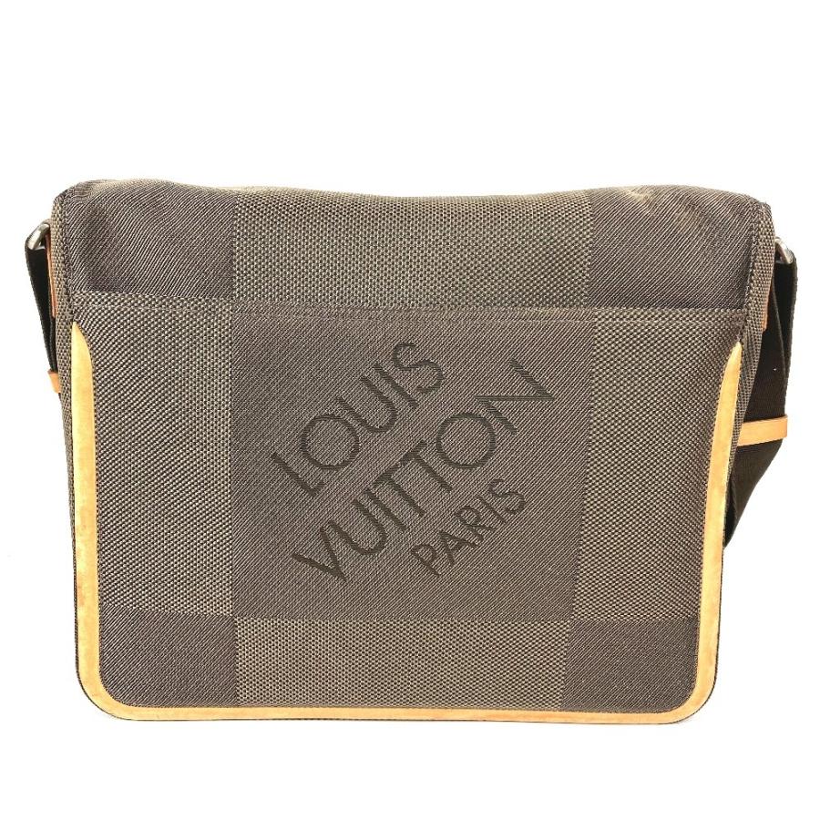 LOUIS VUITTON ルイヴィトン M93030 メサジェ カバン フラップ 斜め掛け ダミエジェアン ショルダーバッグ テール カーキ 【中古】 | LOUIS VUITTON | 01