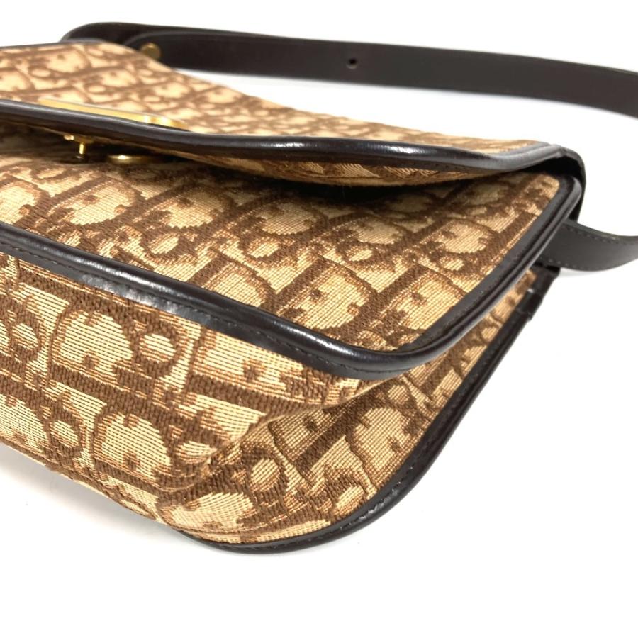 Dior ディオール ロゴ トロッター カバン ハンドバッグ 肩掛け ヴィンテージ ショルダーバッグ ベージュ ユニセックス【中古】 |  | 07