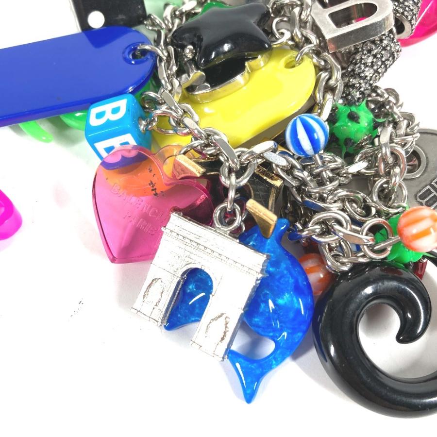 BALENCIAGA バレンシアガ 806026  チャーム キーリング バッグチャーム ピガールコレクター キーホルダー マルチカラー【中古】 | BALENCIAGA | 05