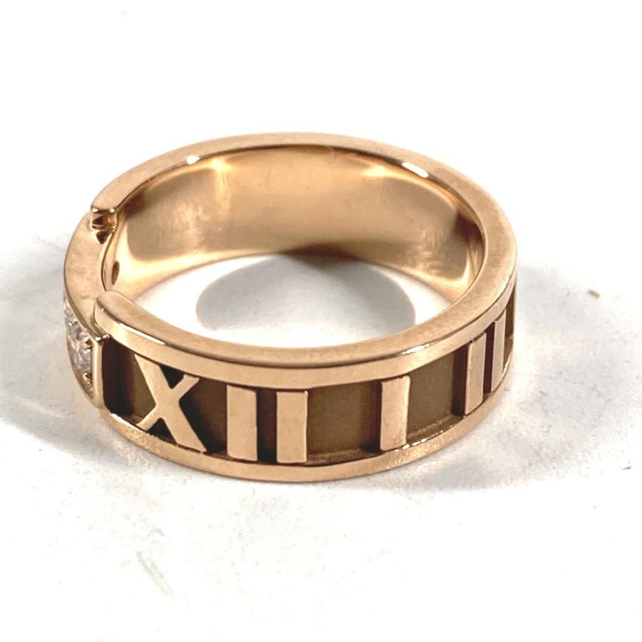 TIFFANY&Co. ティファニー アトラス 3P ダイヤ ダイヤモンド ジュエリー K18 金 18K リング・指輪 ピンクゴールド レディース【中古】 | TIFFANY&Co. | 02