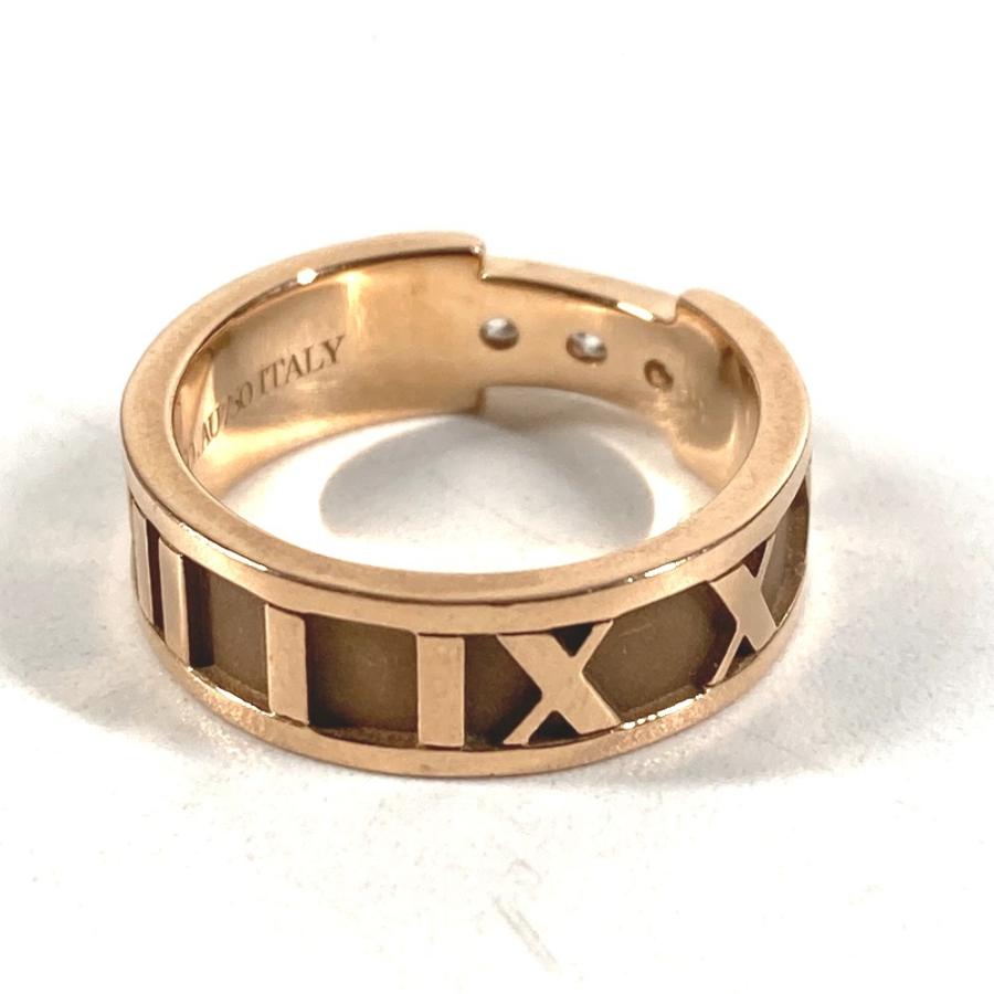 TIFFANY&Co. ティファニー アトラス 3P ダイヤ ダイヤモンド ジュエリー K18 金 18K リング・指輪 ピンクゴールド レディース【中古】 | TIFFANY&Co. | 03