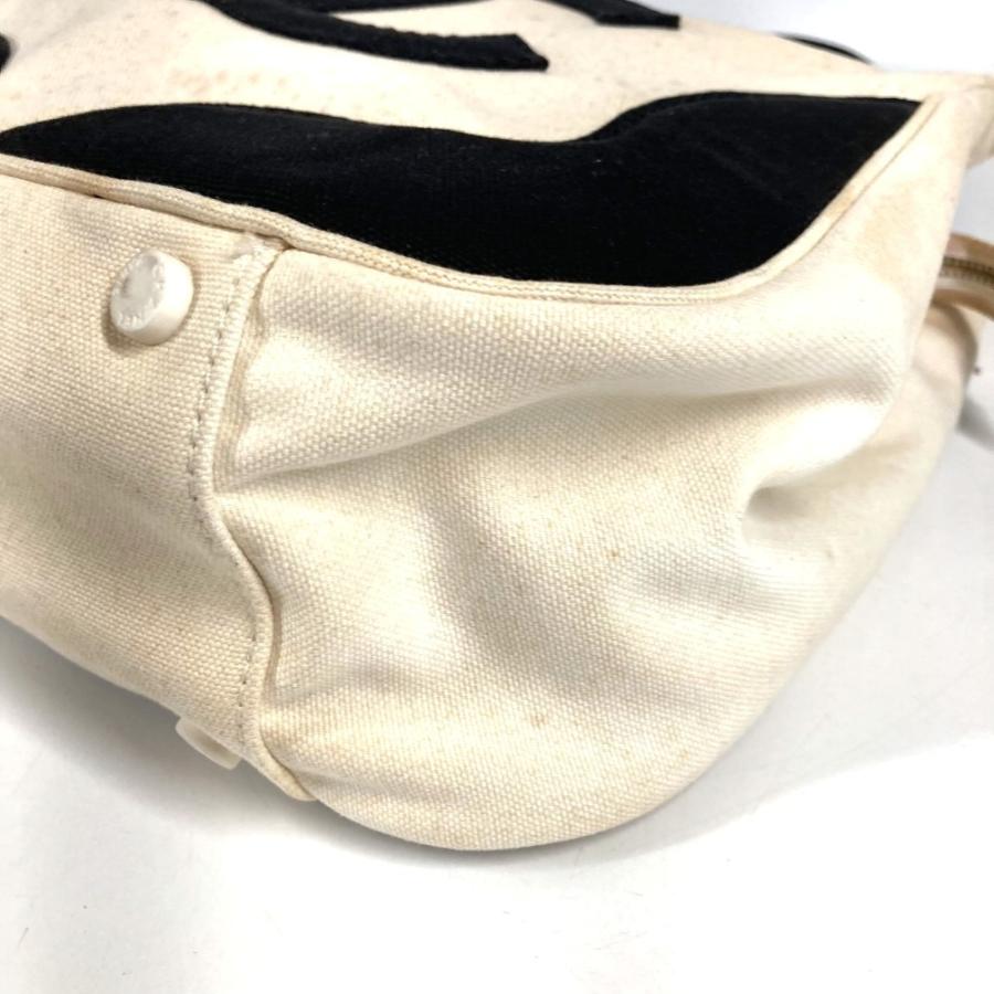 CHANEL シャネル CC ココマーク ロゴ マシュマロ カバン トートバッグ バイカラー ハンドバッグ ブラック レディース【中古】 | CHANEL | 05