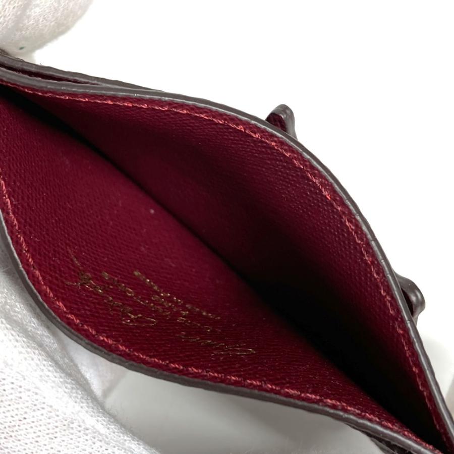 未使用 LOUIS VUITTON ルイヴィトン M15155  ポルトカルトキャットナップ 名刺入れ  モノグラム 猫 ネコ キャット カードケース【中古】 | LOUIS VUITTON | 05