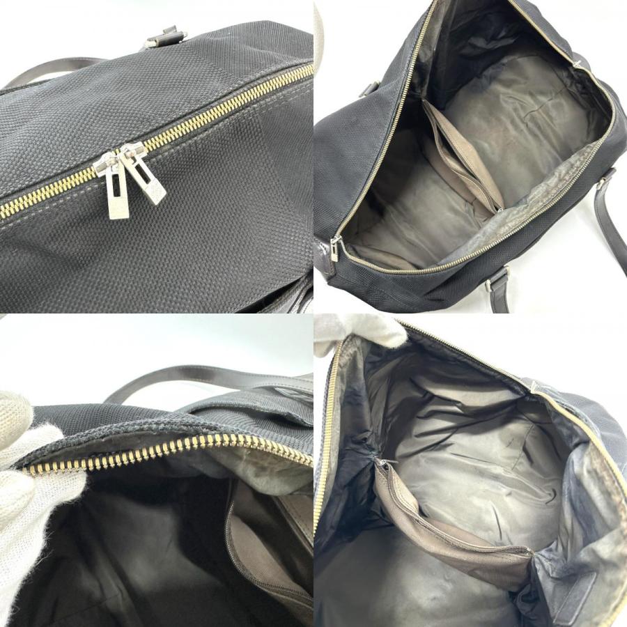 LOUIS VUITTON ルイヴィトン M93066  アカタン ハンドバッグ ショルダーバッグ ダミエ・ジェアン  ボストンバッグ ブラック メンズ【中古】 | LOUIS VUITTON | 07