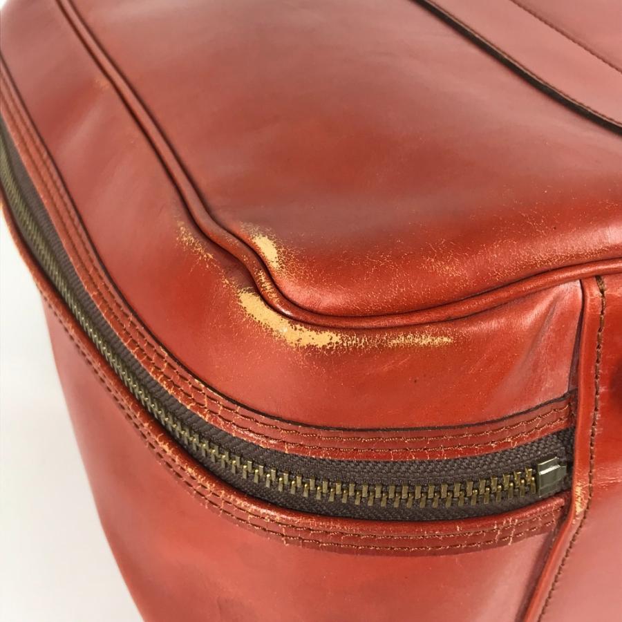 SWAINE ADENEY BRIGG スウェインアドニーブリッグ カバン 旅行バッグ ハンドバッグ トラベルバッグ  ボストンバッグ エンジ系【中古】 |  | 06