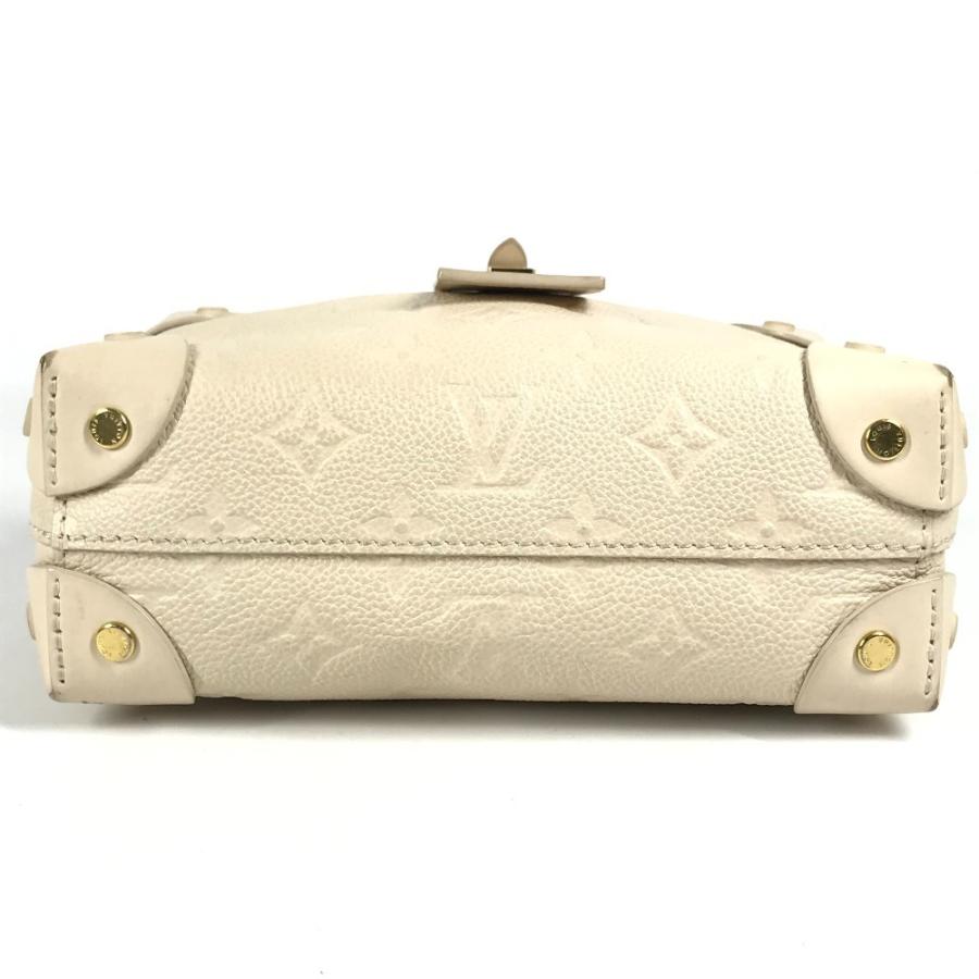ルイヴィトン LOUIS VUITTON プティットマル スープル  M45394 モノグラムアンプラント カバン ボックスバッグ ハンドバッグ モノグラムアンプラントレザー クレーム ホワイト LOUIS VUITTON（ルイ・ヴィトン） M45394 プティットマル スープル