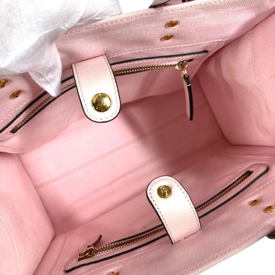 VERSACE ヴェルサーチ ラメドゥーサバッグ 2WAYバッグ ハンドバッグ トートバッグ 斜め掛け メデューサ ショルダーバッグ ピンク【中古】 |  | 07