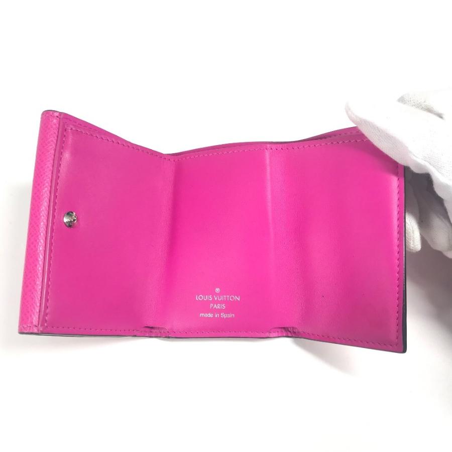 LOUIS VUITTON ルイヴィトン M30773 ディスカバリー コンパクトウォレット コンパクトウォレット タイガラマ 3つ折り財布 ピンク【中古】 | LOUIS VUITTON | 07