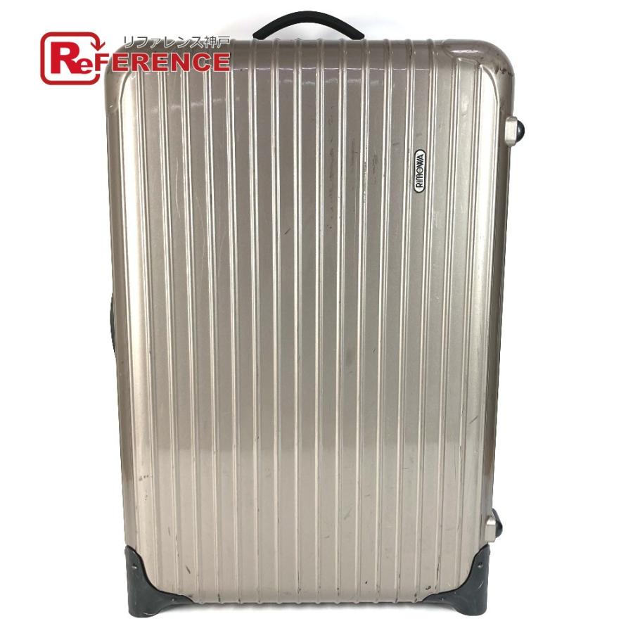 RIMOWA リモワ 859.63.00 サルサ SALSA 64L  スーツケース 2輪 旅行バッグ トラベルバッグ キャリーバッグ メタリック系 【中古】 | RIMOWA