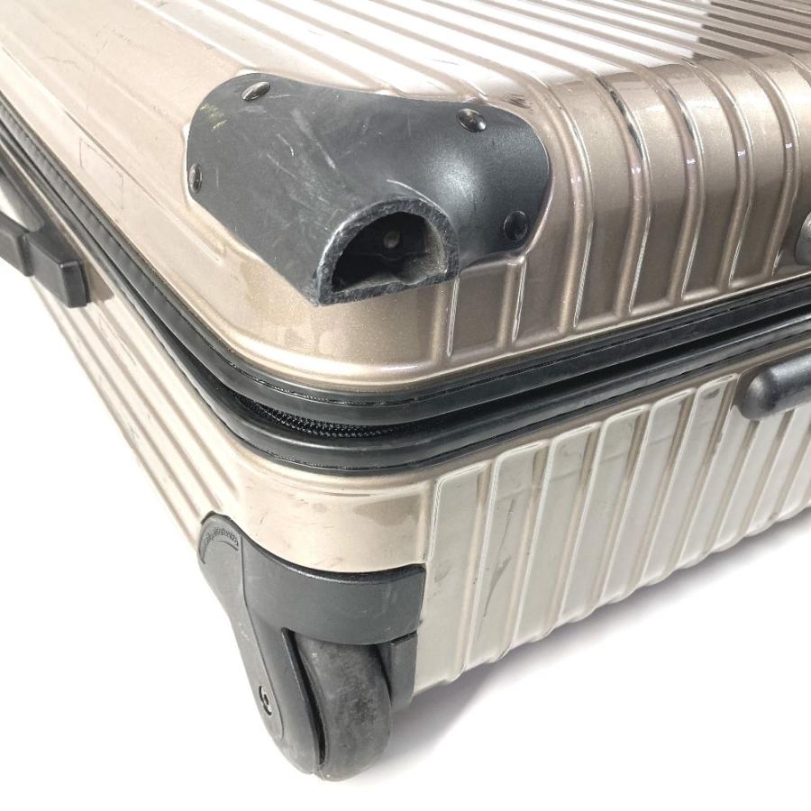 RIMOWA リモワ 859.63.00 サルサ SALSA 64L  スーツケース 2輪 旅行バッグ トラベルバッグ キャリーバッグ メタリック系 【中古】 | RIMOWA | 06