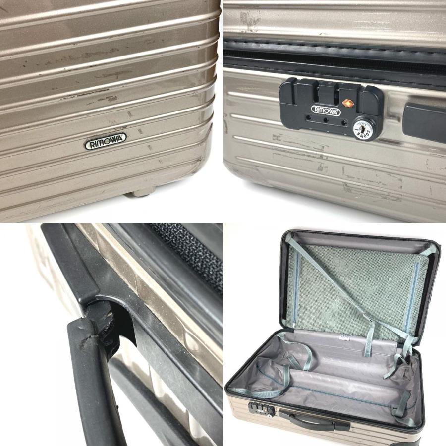 RIMOWA リモワ 859.63.00 サルサ SALSA 64L  スーツケース 2輪 旅行バッグ トラベルバッグ キャリーバッグ メタリック系 【中古】 | RIMOWA | 07