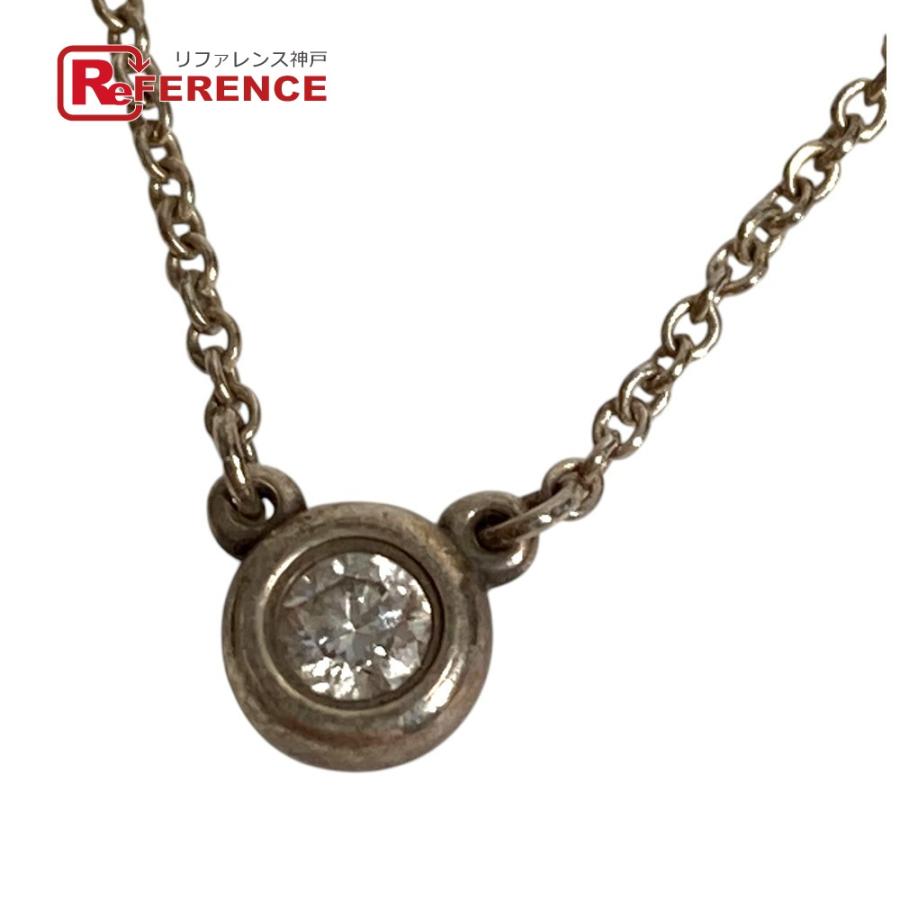 TIFFANY&Co. ティファニー バイザヤード 1PD ダイヤモンド ダイヤ チェーンネックレス ジュエリー アクセサリー ネックレス 【中古】 | TIFFANY&Co.