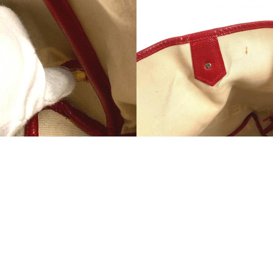 CHANEL シャネル セントラルステーション 肩掛け ショルダーバッグ カバン トートバッグ レッド レディース【中古】 | CHANEL | 09