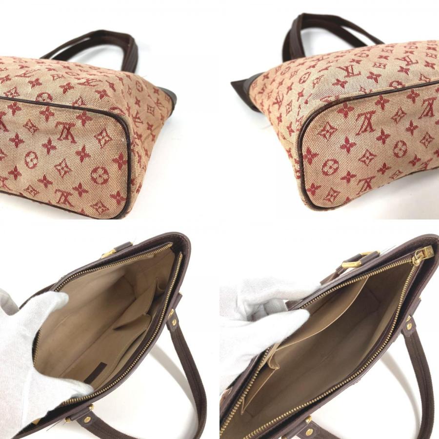 LOUIS VUITTON ルイヴィトン M92678 ルシーユPM カバン ショルダーバッグ 肩掛け モノグラムミニ トートバッグ レッド レディース【中古】 | LOUIS VUITTON | 07