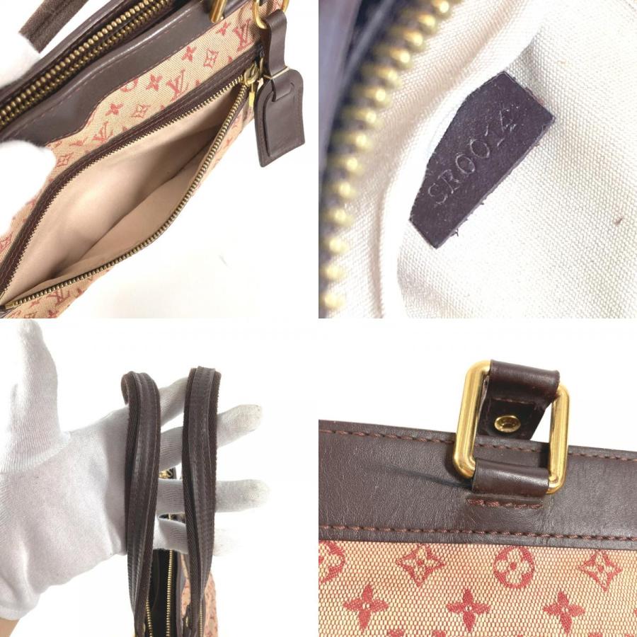 LOUIS VUITTON ルイヴィトン M92678 ルシーユPM カバン ショルダーバッグ 肩掛け モノグラムミニ トートバッグ レッド レディース【中古】 | LOUIS VUITTON | 08