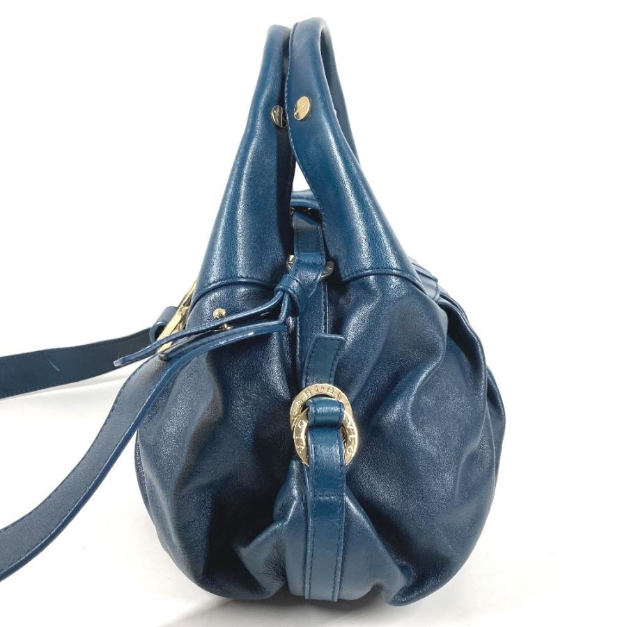 BVLGARI ブルガリ チャンドラ トートバッグ 2WAYバッグ ハンドバッグ ダブル コイン ブルガリブルガリロゴ ショルダーバッグ 【中古】 | BVLGARI | 02