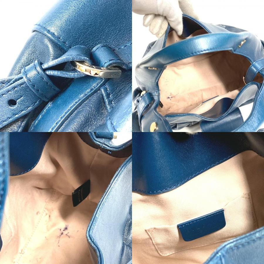 BVLGARI ブルガリ チャンドラ トートバッグ 2WAYバッグ ハンドバッグ ダブル コイン ブルガリブルガリロゴ ショルダーバッグ 【中古】 | BVLGARI | 08