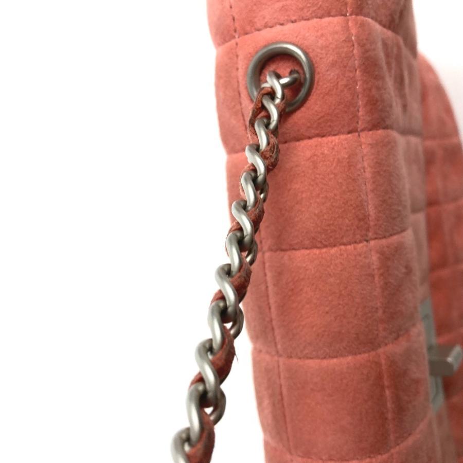 CHANEL シャネル 2.55金具 チョコバー カバン 肩掛け フラップ フラップ ショルダーバッグ ピンク ユニセックス【中古】 | CHANEL | 02